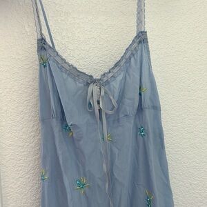 Super rare Victoria secret milk maid midi length cotton slip dress